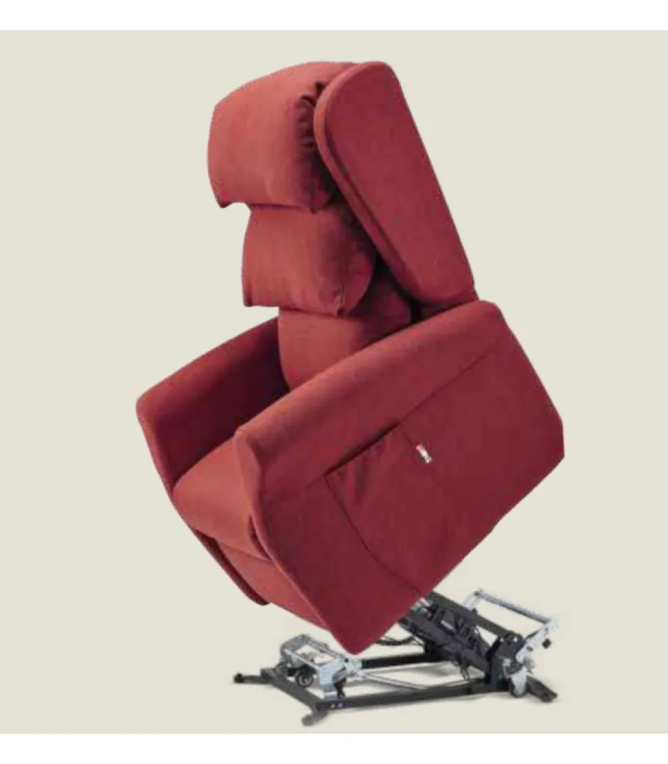 Poltrona Relax Carol Di Il Benessere, Imbottita In Poliuretano Memory Foam E Accessoriabile Di Kit Vibro.