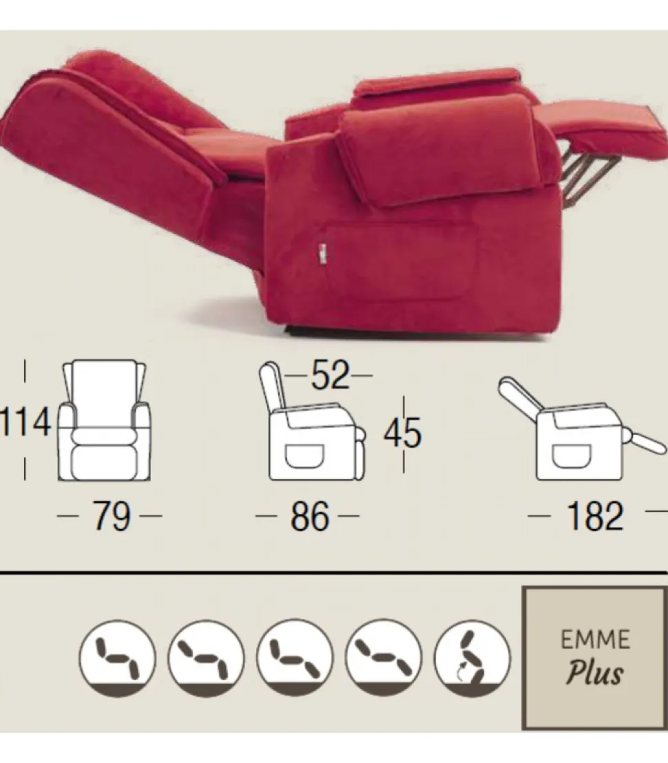 Poltrona Relax Isabel Di Il Benessere: Dispositivo Medico E Antalgico Con Kit Roller.