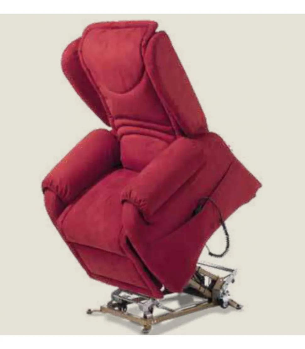 Poltrona Relax King, Con Imbottitura In Poliuretano Espanso, Accessoriabile Di Kit Vibro.