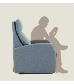 Poltrona Relax Magic Di Il Benessere Imbottita In Poliuretano, Memory Foam.