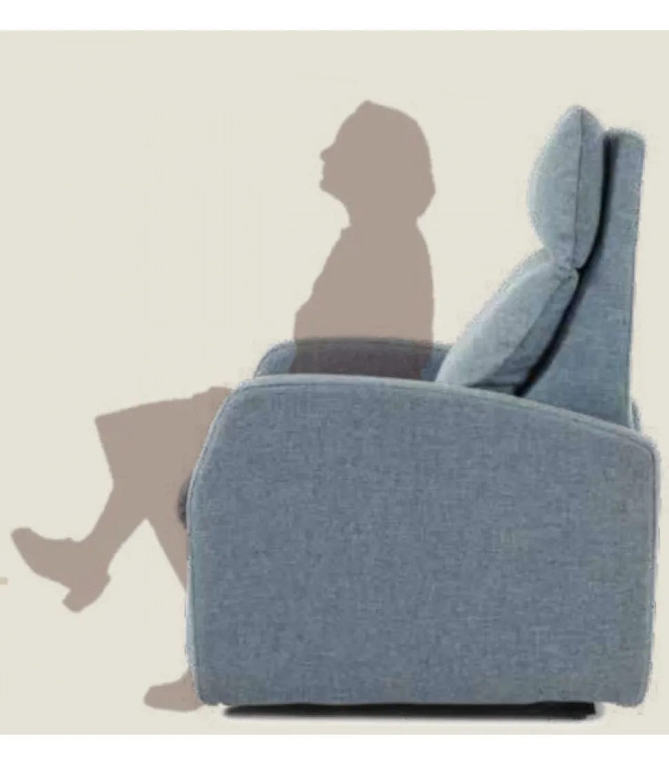 Poltrona Relax Magic Di Il Benessere Imbottita In Poliuretano, Memory Foam.