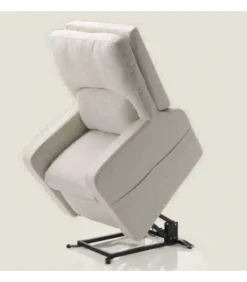 Poltrona Relax Perla Di Il Benessere, Made In Italy, Disponibile In Tessuto E Pelle, Accessoriabile Di Kit Vibro.