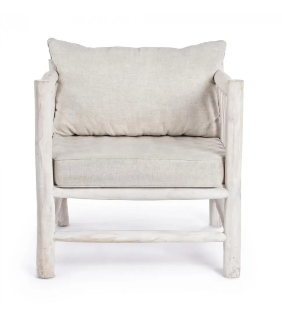 Poltrona Sahel Struttura In Rami Di Teak