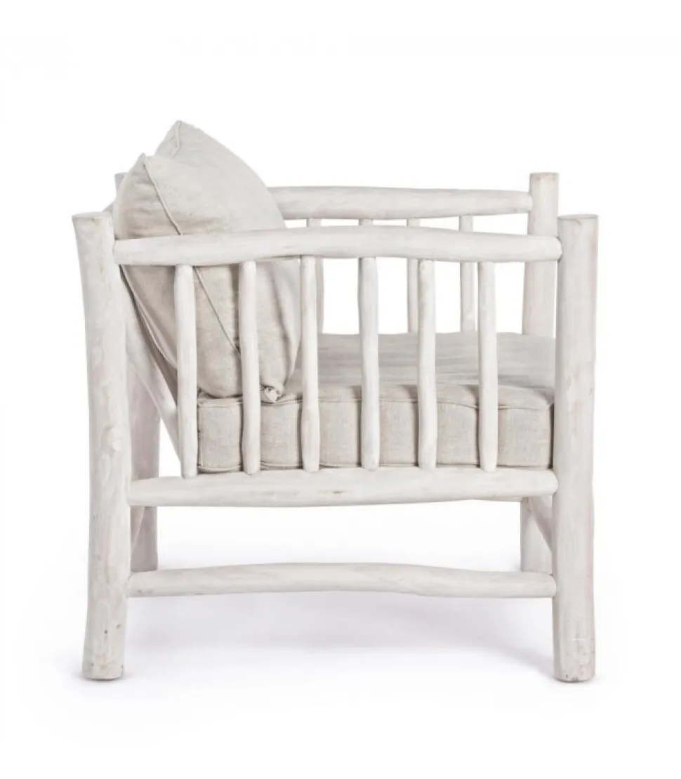 Poltrona Sahel Struttura In Rami Di Teak