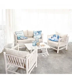 Poltrona Sahel Struttura In Rami Di Teak