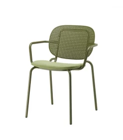 Poltrona Si-Si Dots 2504 Di Scab, Adatta All'Utilizzo Outdoor, Certificata Da Catas. Made In Italy.