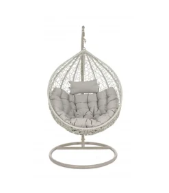 Poltrona Sospesa Con Cuscino Amirantes Grigio To