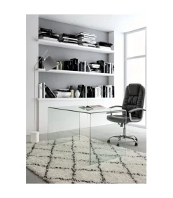 Poltrona Uff. C-Br Dehli Grigio Scuro