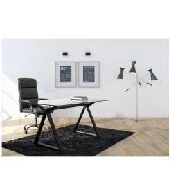 Poltrona Uff. C-Br Queensland Grigio Sc