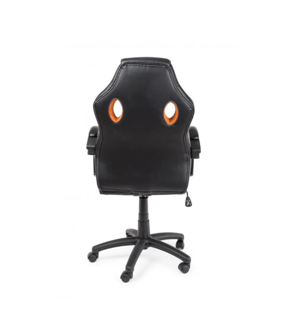 Poltrona Uff C-Br Racing Nero-Arancio