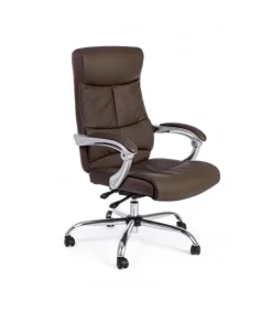 Poltrona Uff.C-Br Lisbona Marrone Reclin