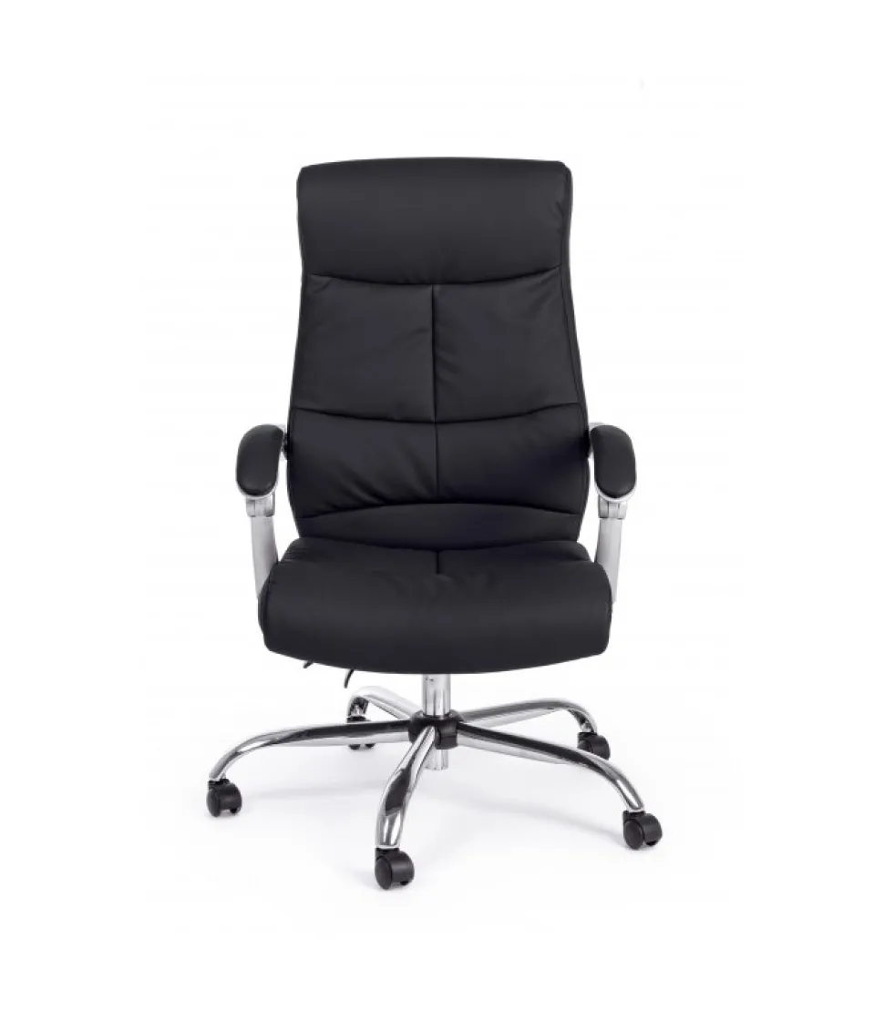 Poltrona Uff.C-Br Lisbona Nero Reclin