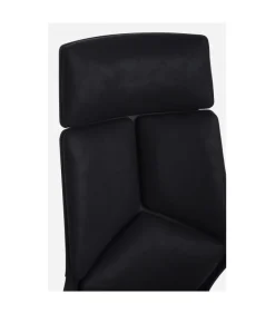 Poltrona Uff.Damon Sch.Alto Nero