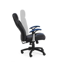 Poltrona Ufficio C-Br Spider Blu