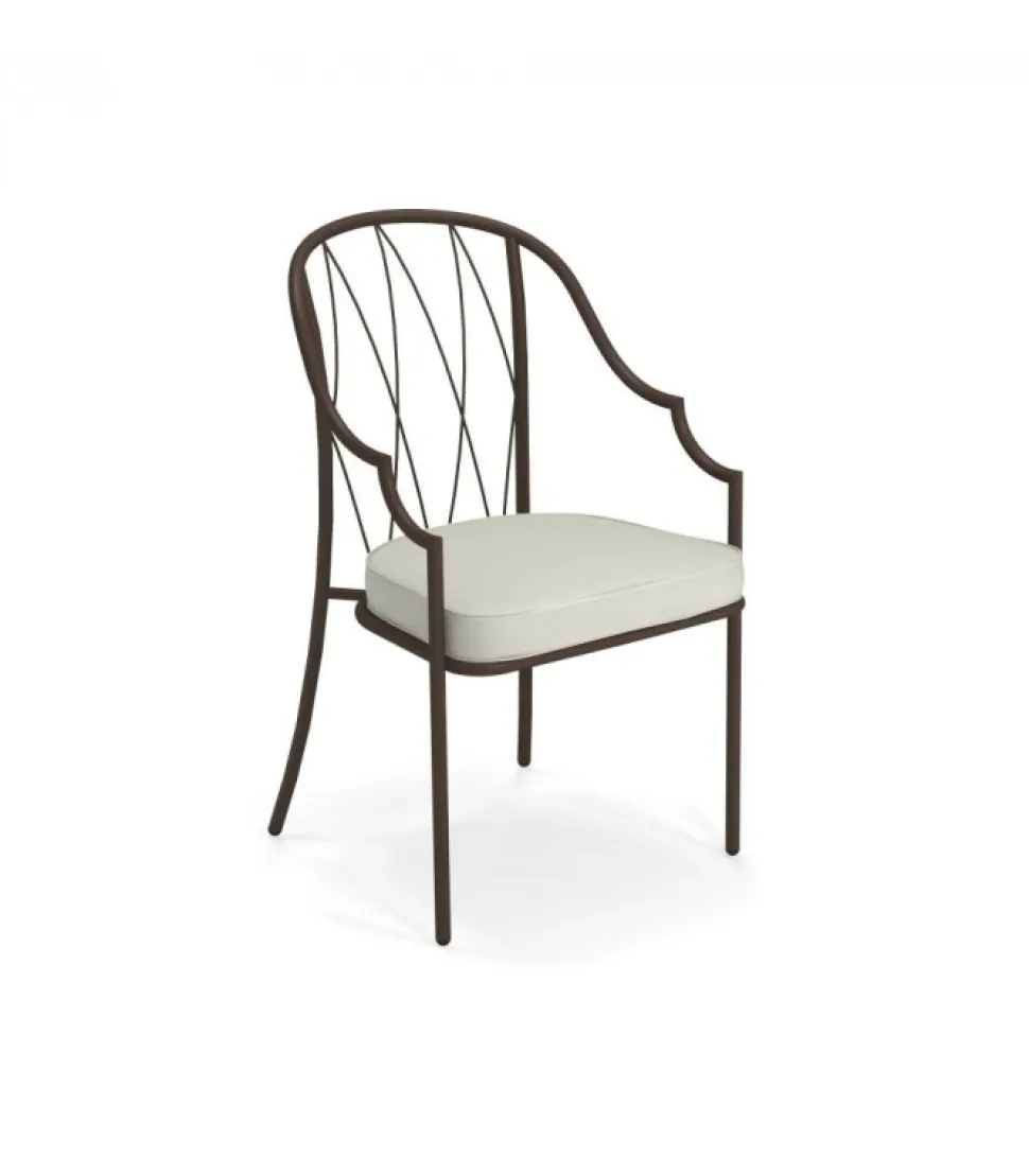 Poltroncina Da Giardino Como Sa Con Schienale Alto.