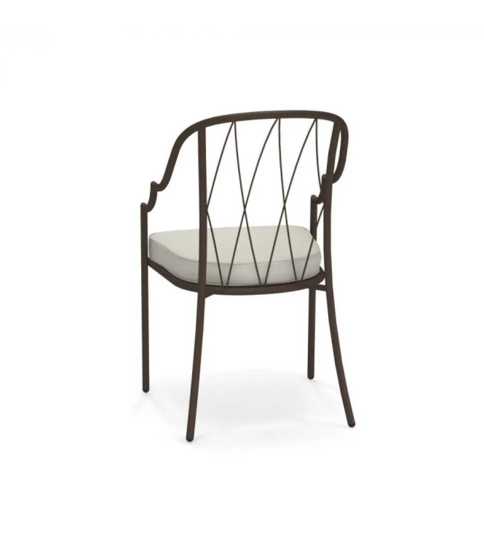 Poltroncina Da Giardino Como Sa Con Schienale Alto.