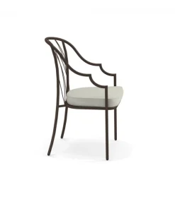 Poltroncina Da Giardino Como Sa Con Schienale Alto.