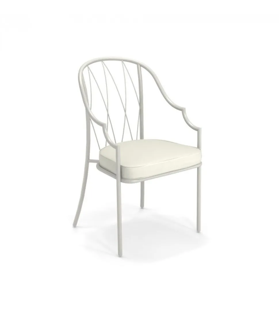 Poltroncina Da Giardino Como Sa Con Schienale Alto.