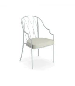 Poltroncina Da Giardino Como Sa Con Schienale Alto.