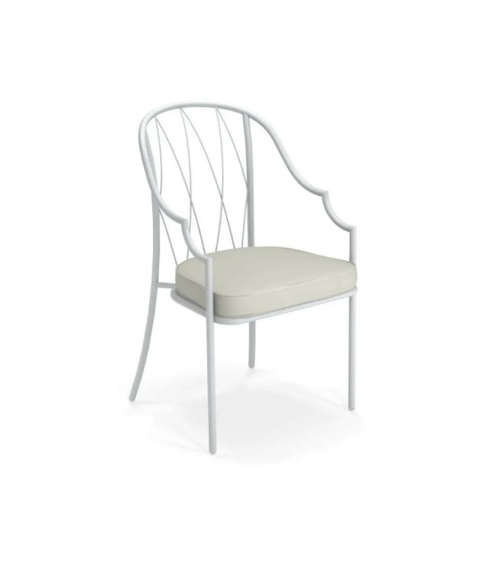 Poltroncina Da Giardino Como Sa Con Schienale Alto.