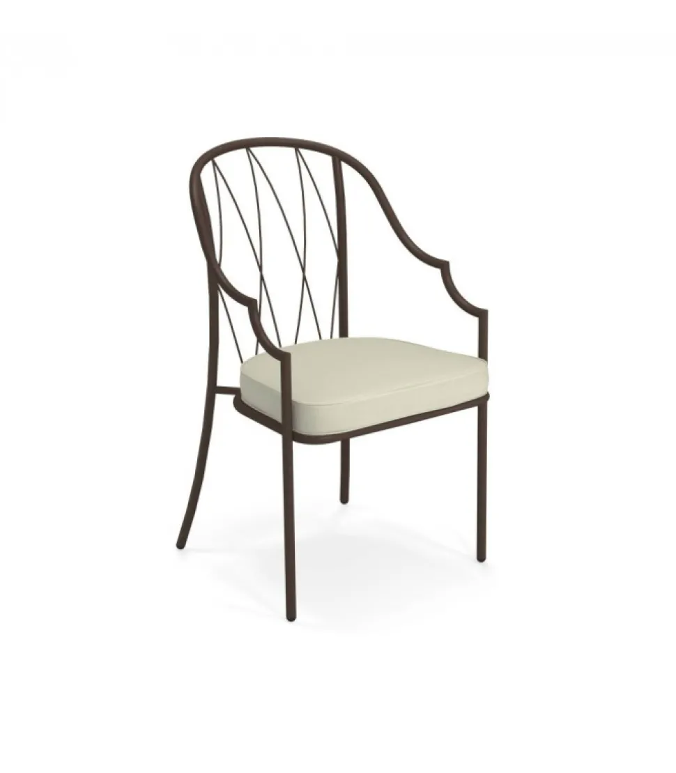 Poltroncina Da Giardino Como Sa Con Schienale Alto.