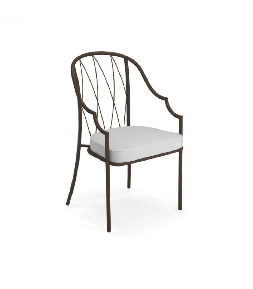 Poltroncina Da Giardino Como Sa Con Schienale Alto.