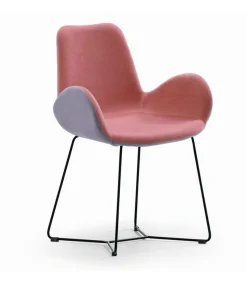 Poltroncina Imbottita Ergonomica, Imbottita E Rivestita In Moltissimi Tessuti Pelli Ed Ecopelli