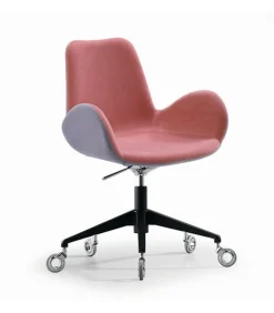 Poltroncina Imbottita Ergonomica, Imbottita E Rivestita In Moltissimi Tessuti Pelli Ed Ecopelli