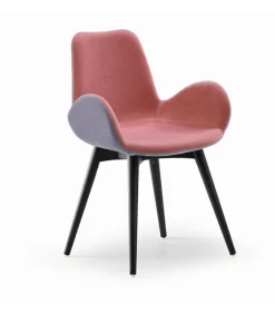 Poltroncina Imbottita Ergonomica, Imbottita E Rivestita In Moltissimi Tessuti Pelli Ed Ecopelli