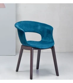 Poltroncina Natural Miss B Pop 2802, Realizzata In Italia Con Materiali Italiani Da Scab.