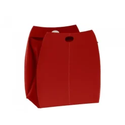 Portabiancheria Alessio In Cuoio Cucito A Mano