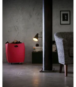 Portaoggetti Botte In Cuoio Cucito A Mano