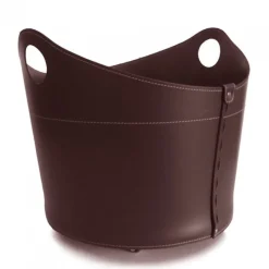 Portaoggetti Cadin In Cuoio Cucito A Mano