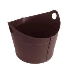 Portaoggetti Cadin In Cuoio Cucito A Mano