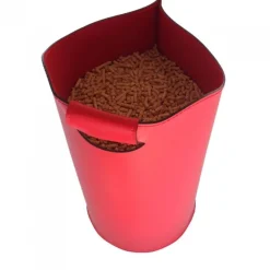 Portaoggetti Sapel In Cuoio Cucito A Mano