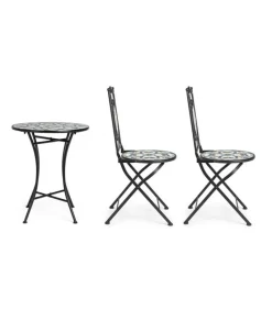 Positano Set 2 Sedie Pieghevoli + Tavolo