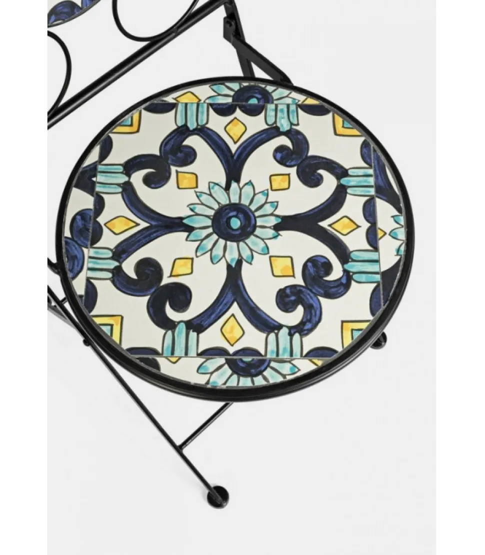 Positano Set 2 Sedie Pieghevoli + Tavolo