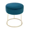 Pouf Clarissa Deep D35 Gambe In Acciaio Verniciato A Polvere Epossidica