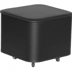 Puffo In Cuoio Cucito A Mano