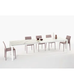 Reid, Tavolo Super Allungabile, Da 140 A 299 Cm. In Poche Mosse