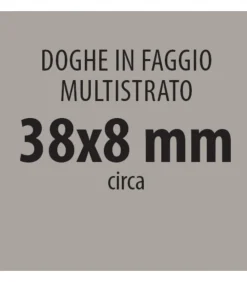 Rete A Doghe Il Legno Fissa, Singola E Matrimoniale