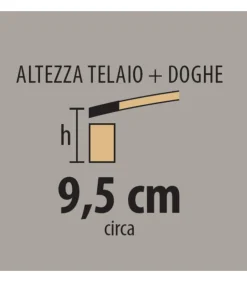 Rete Ortopedica Listellare Fissa Singola E Matrimoniale