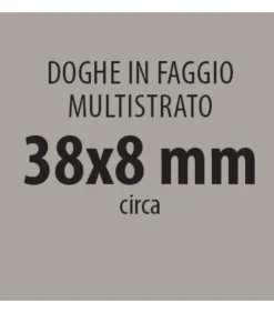 Rete Ortopedica Singola E Matrimoniale Il Legno Con Doghe In Faggio E Regolatore Di Portanza