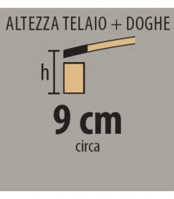 Rete Ortopedica Singola E Matrimoniale Il Legno Con Doghe In Faggio E Regolatore Di Portanza