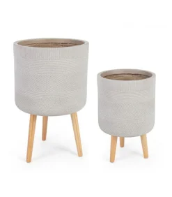 Rigo To Sedi 2 Vasi Con Treppiede