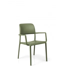 Riva, Sedia Con Braccioli Indoor Ed Outdoor