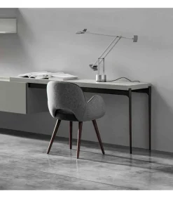 Scrittoio Con Gambe In Metallo