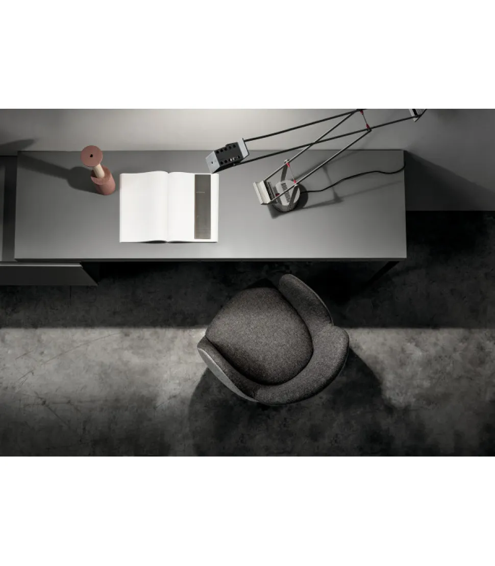 Scrittoio Con Gambe In Metallo