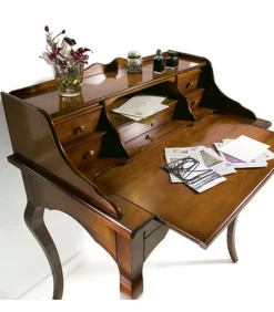 Scrittoio Donatello In Massello Tinto Noce