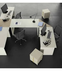 Scrivania A Cinque Posti Per Uffici